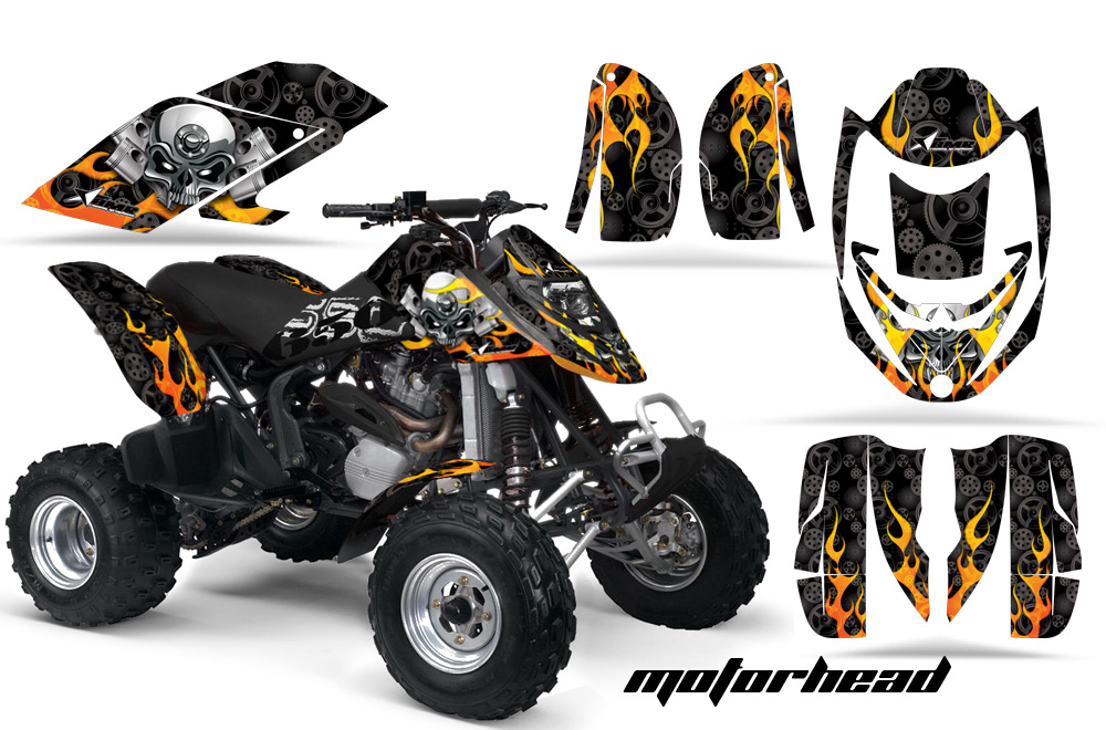 Can-Am Bombardier DS650 Graphics MH BLK